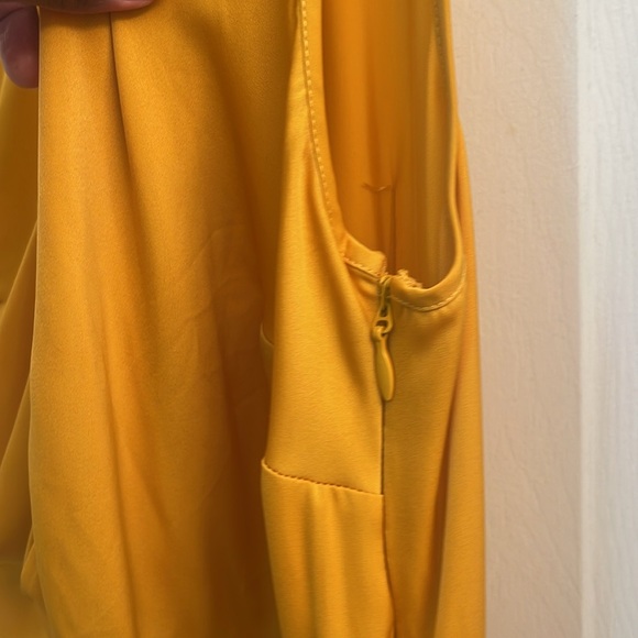 Fashion to Figure one shoulder maxi dress size 0/16 - Picture 3 of 7